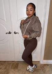 Mocha Acid Wash 3 Piece Set