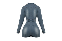 Denim Romper