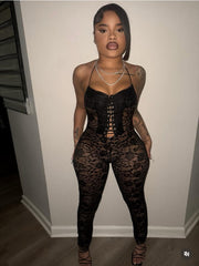 Seduce Lace Jumpsuit