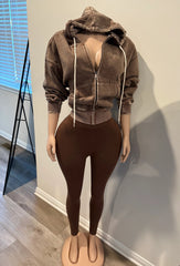 Mocha Acid Wash 3 Piece Set