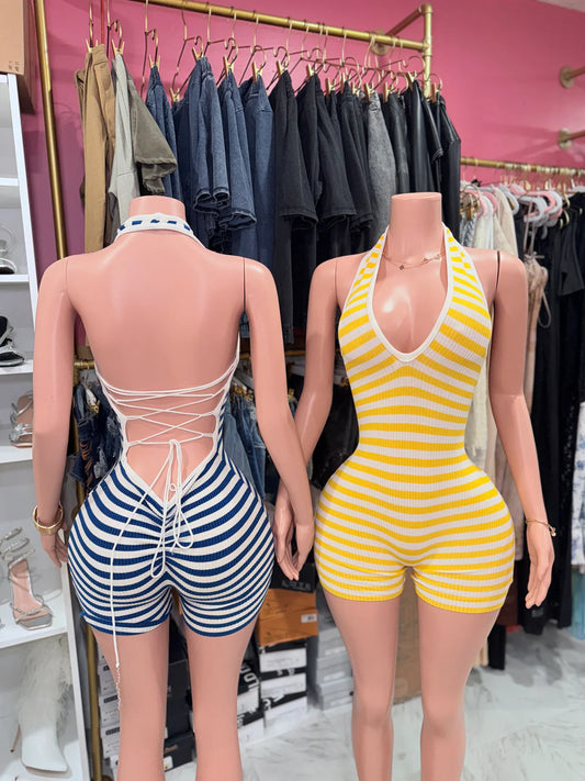 Lemonade Romper YELLOW
